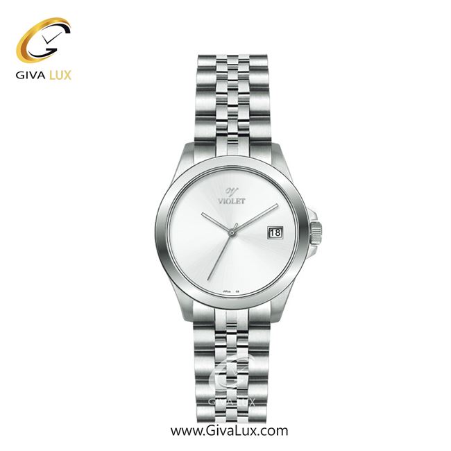 ساعت مچی اورجینال زنانه ویولت VIOLET نقره ای | نقره ای| نقره ای| کد رفرنس 0589 سایز کوچک